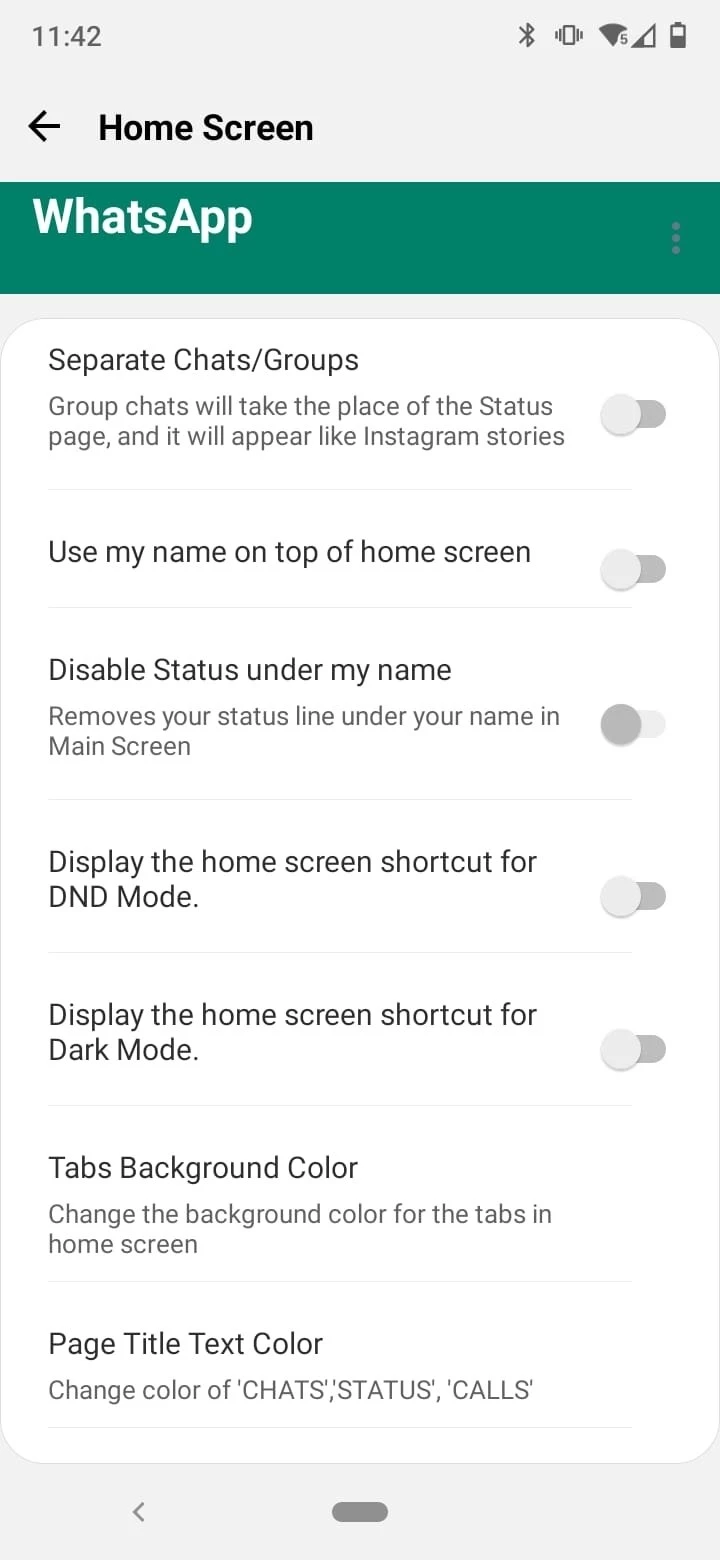 WhatsApp Plus — لقطة شاشة 9